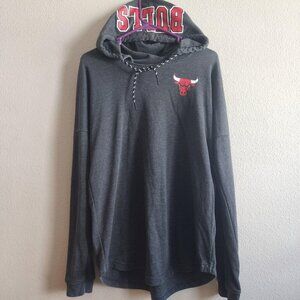 Chicago Bulls Hoodie Mens Medium NBA Basketball Pullover Fan Gear Bulls Sweatshi